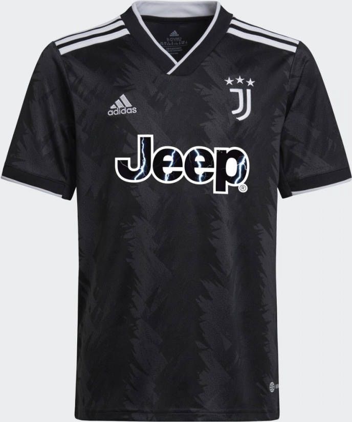 Adidas Juventus 22/23 Uitshirt Black/White/Carbon Kind