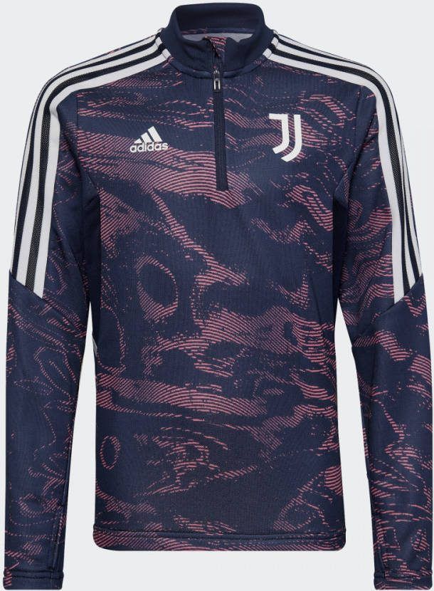 Adidas Kids adidas Juventus Trainingstrui Europees 2022 2023 Kids Donkerblauw