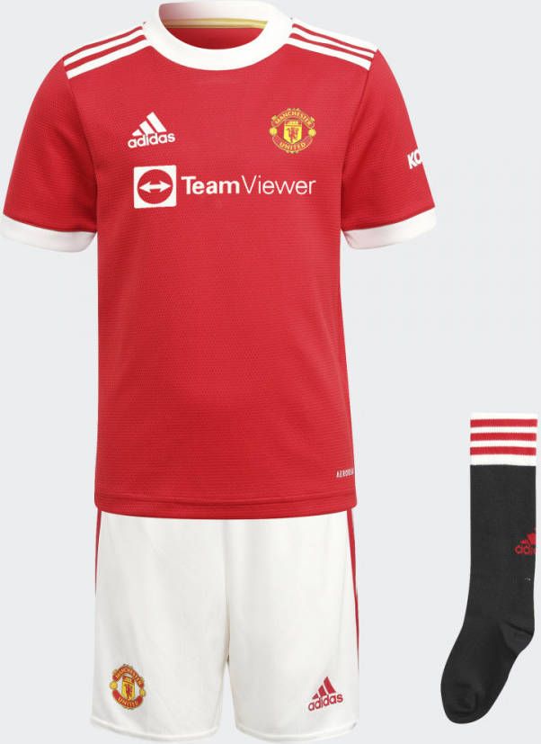 Adidas Manchester United FC 2021/22 Thuistenue Kinderen Real Red Kind