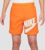 Nike sportswear woven hybride korte broek oranje kinderen online kopen