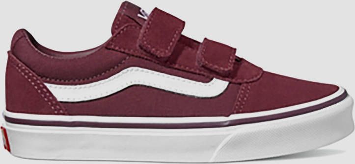 Vans ward sneakers bordeaux kinderen