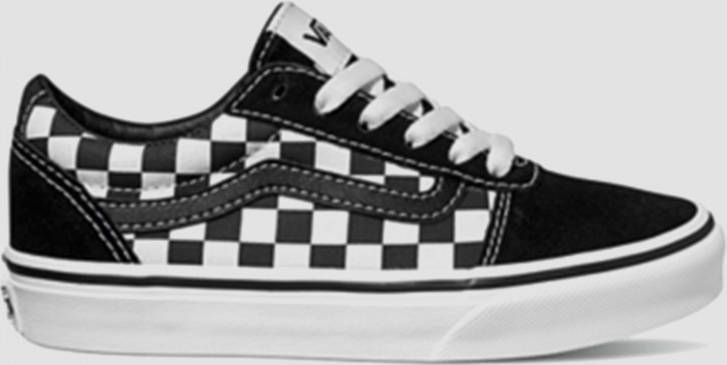 VANS Ward Checkerboard sneakers zwart/wit