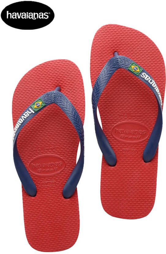 Havaianas Brasil Logo Red