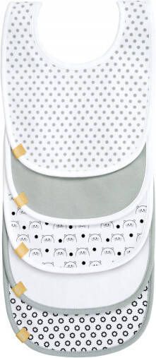 Lässig Slabbetjes Actie 5 pack Little Chums Poes