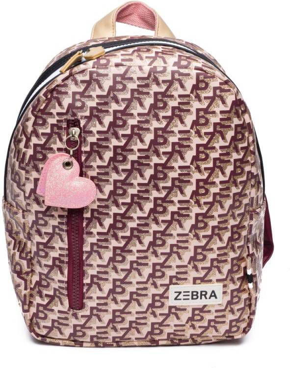 Zebra Trends Girls Rugzak S Zebra Printing pink Kindertas