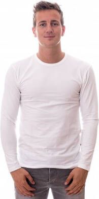 Claesens Longsleeve Round Neck White(CL 1022 )