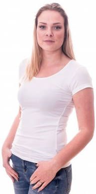 Claesens Women T Shirt Round neck s/s White(cl 8015 )