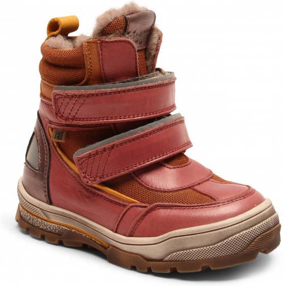 Bisgaard Kid's Figo Winterschoenen bruin/rood