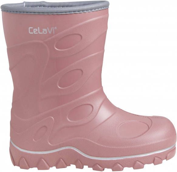 CeLaVi Kid's Thermal Wellies Embossed Rubberlaarzen roze