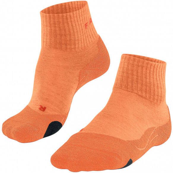 Falke Women's TK2 Wool Short Wandelsokken 38, oranje