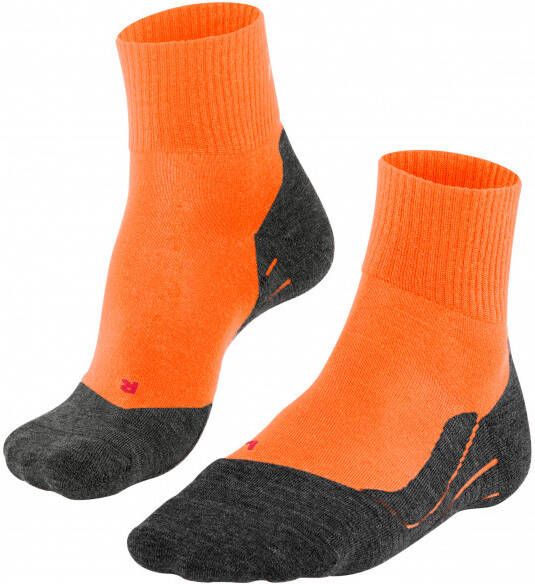 Falke Women's TK5 Wool Short Wandelsokken 42, oranje