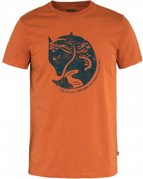 Fjällräven Arctic Fox T shirt, oranje