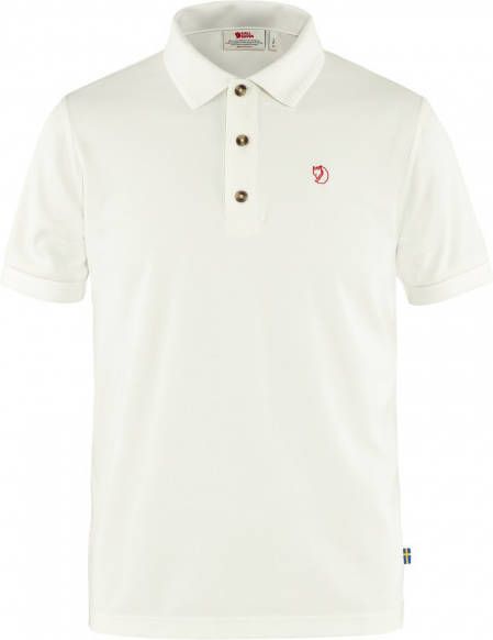 Fjällräven Crowley Piqué Shirt Poloshirt, wit