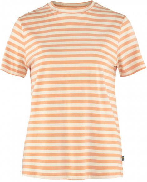 Fjällräven Women's Striped T Shirt T shirt, beige/wit