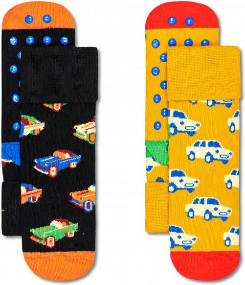 Happy Socks Kid's Car Anti Slip Multifunctionele sokken 12 Months, meerkleurig