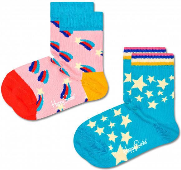 Happy Socks Kid's Shooting Star Multifunctionele sokken 24 Months, meerkleurig