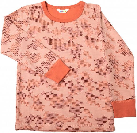 Joha Kid's 4045 Blouse with Long Sleeves Merinoshirt roze