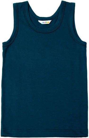 Joha Kid's 4047 Undershirt Merino ondergoed blauw