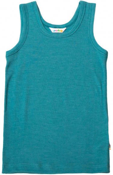 Joha Kid's 4048 Undershirt Merino ondergoed turkoois