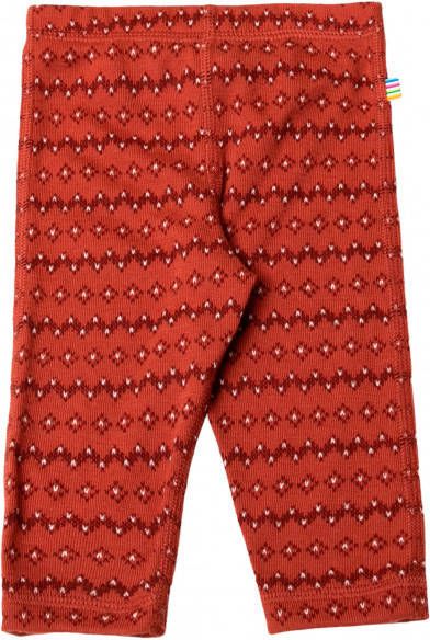 Joha Kid's 4051 Leggings Merino ondergoed rood