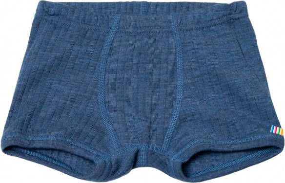 Joha Kid's 4066 Boxershorts Merino ondergoed blauw