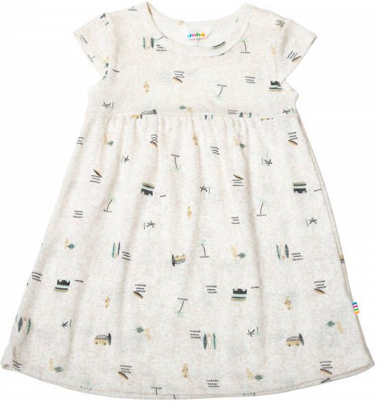 Joha Kid's 47592 Dress with Short Sleeves Jurk wit
