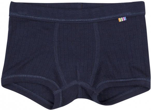 Joha Kid's Boxershorts Basic Merino ondergoed blauw