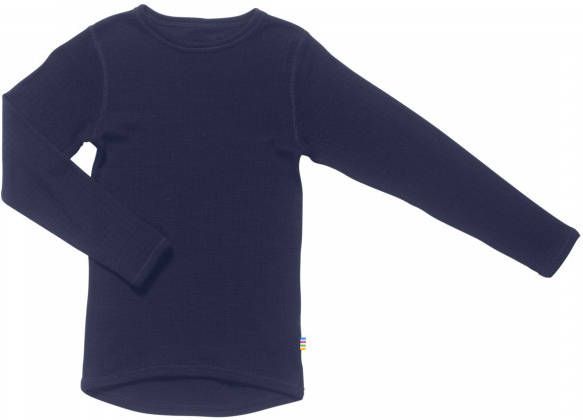 Joha Kid's Shirt L/S Basic Merino ondergoed blauw