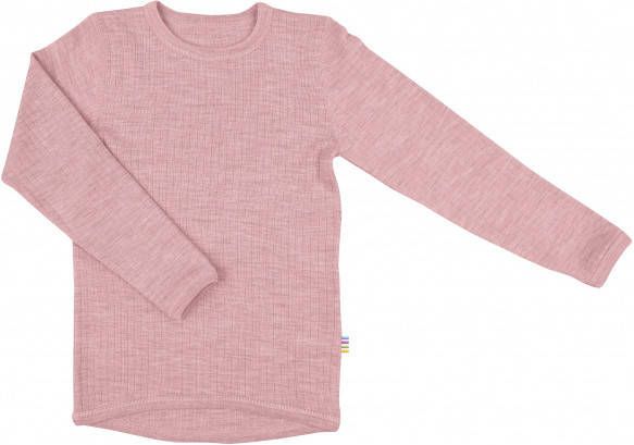 Joha Kid's Shirt L/S Basic Merino ondergoed roze