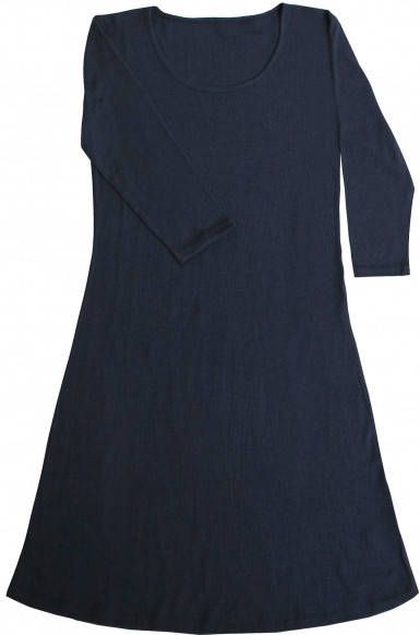 Joha Women's Dress 100% Wool Jurk, blauw