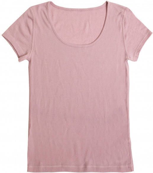 Joha Women's T Shirt Merino ondergoed, roze
