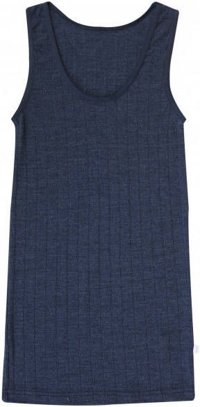 Joha Women's Undershirt 85/15 Merino ondergoed, blauw