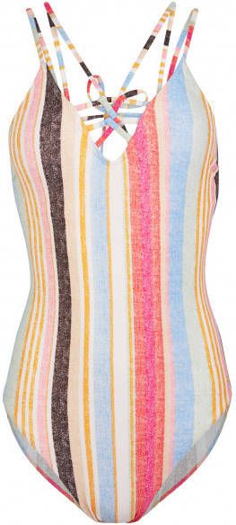 O'Neill Women's PW Sunset Swim Suit MM Badpak grijs/beige/wit