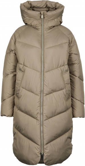 Save the Duck Women's Jacelyn Lange jas XXL, beige