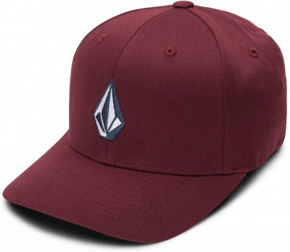 Volcom Full Stone Flexfit Hat Pet/XL, rood