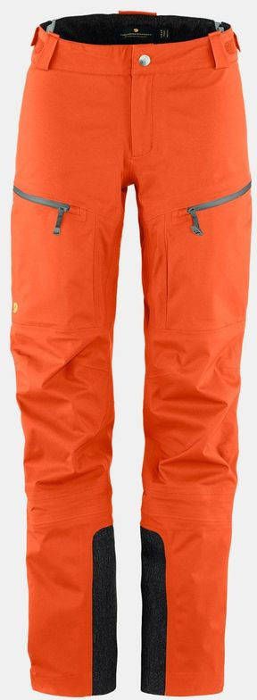 Fjä, llrä, ven Bergtagen Eco Shell Broek Dames Oranje