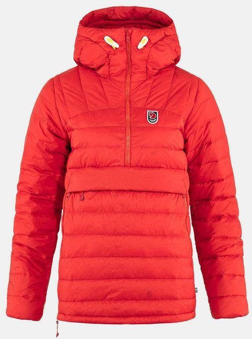 Fjä, llrä, ven Expedition Pack Down Anorak Dames Rood
