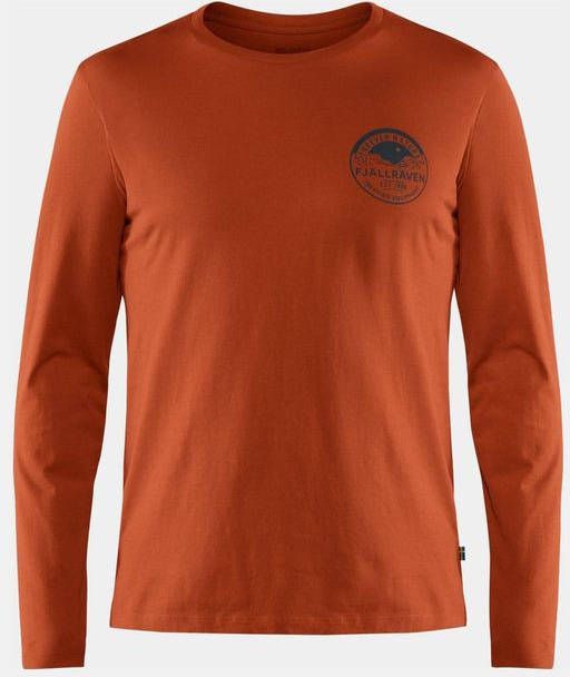 Fjällräven Forever Nature Badge Longsleeve Shirt Autumn Leaf Men's