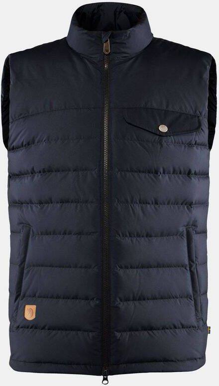 Fjä, llrä, ven Greenland Down Liner Bodywarmer Donkerblauw