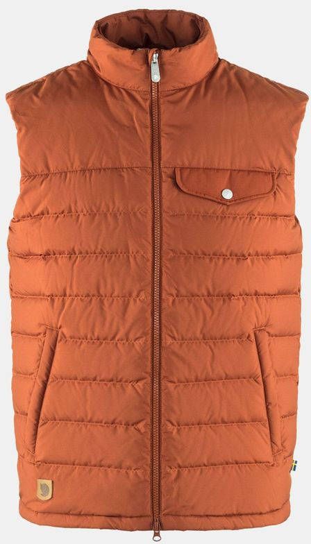 Fjä, llrä, ven Greenland Down Liner Bodywarmer Oranje