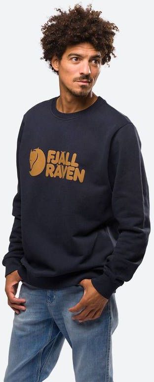 Fjä, llrä, ven Fjä, llrä, ven Logo Sweater Marineblauw