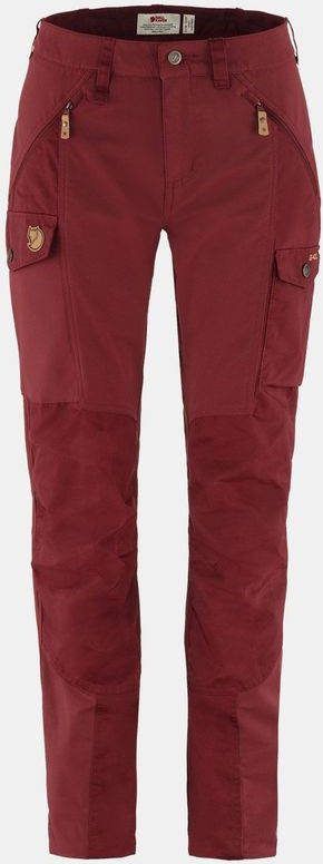 Fjä, llrä, ven Nikka Curved Broek Dames Rood