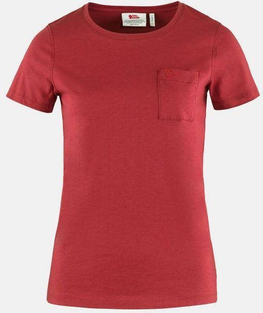 Fjä, llrä, ven Ovik T Shirt Dames Donkerrood/Middenrood