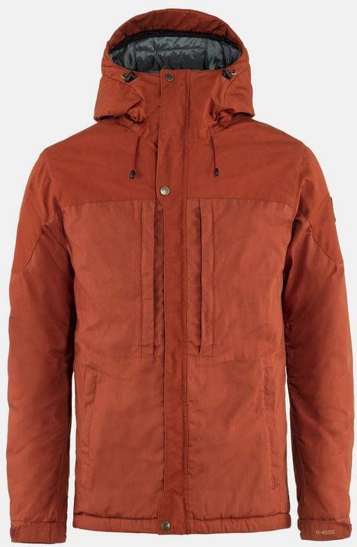 Fjä, llrä, ven Skogsö, Padded Jas Oranje