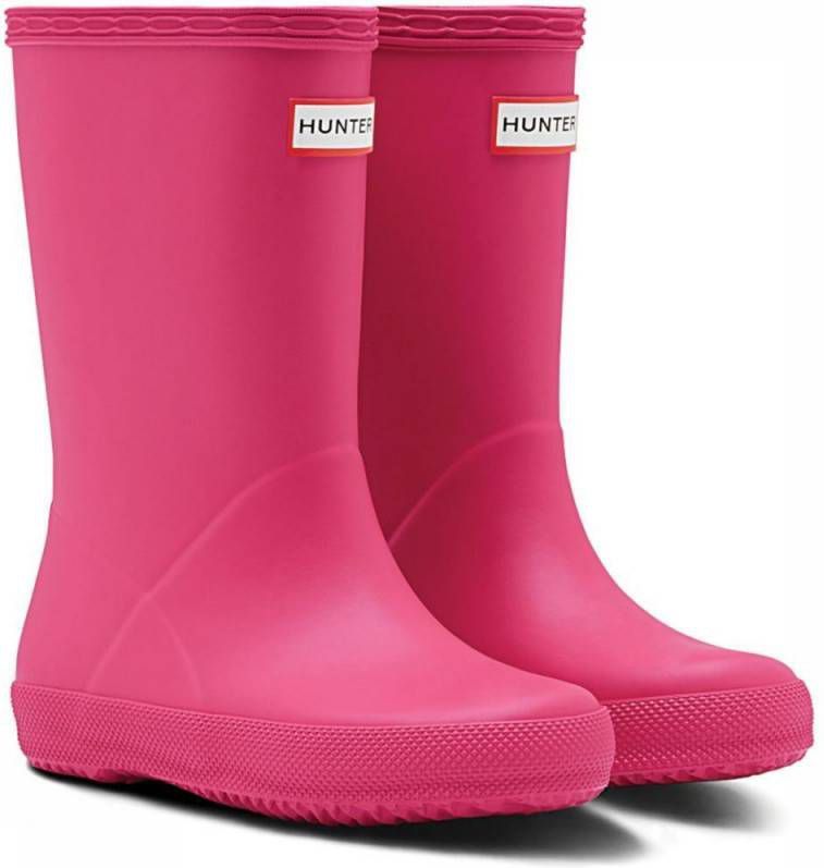 Hunter Regenlaarzen Boots Kids First Classic Fuchsia