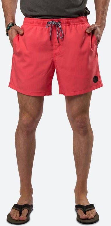 Protest Davey Beachshort Zwembroek Rood