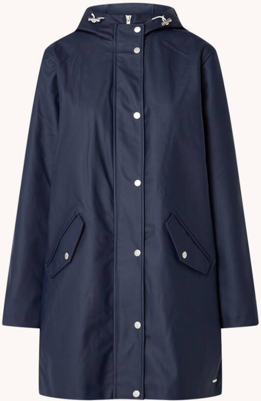 America Today Janice regenjas met capuchon en klepzakken