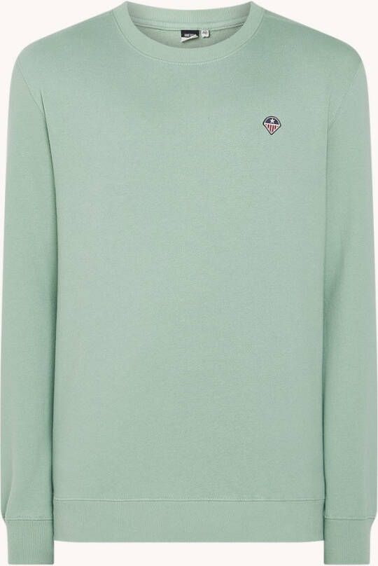 America Today Silas trui met ronde hals en logoborduring