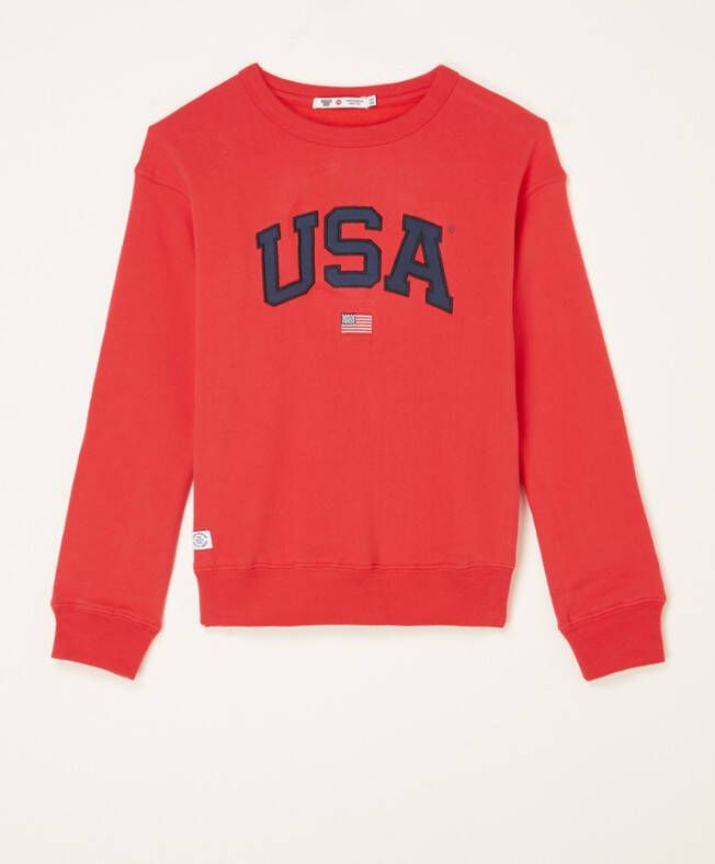 America Today Meisjes Sweater Soel Jr Rood
