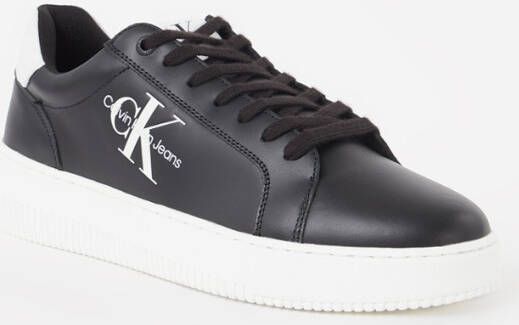 Calvin klein Dikke cupsole mono ym0ym006810gj Jeans, Zwart, Heren